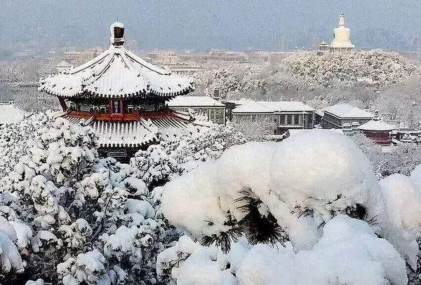 最美中國古建筑：紫禁城下雪了！