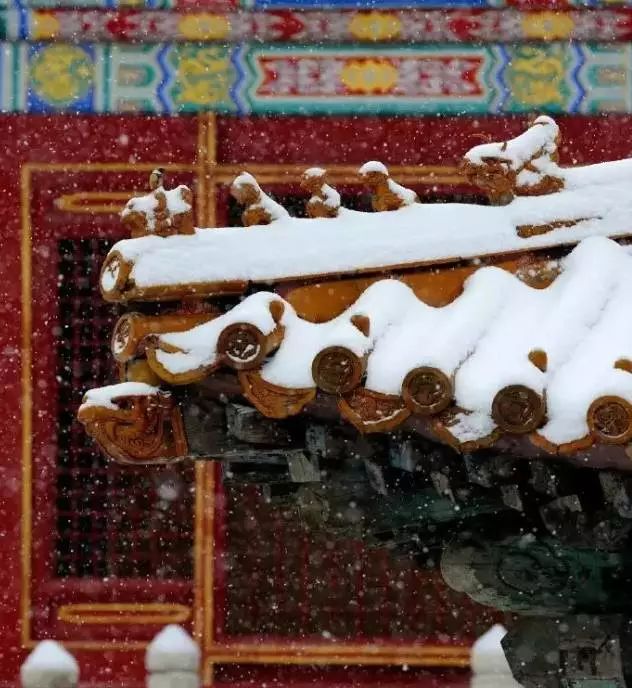 最美中國古建筑：紫禁城下雪了！