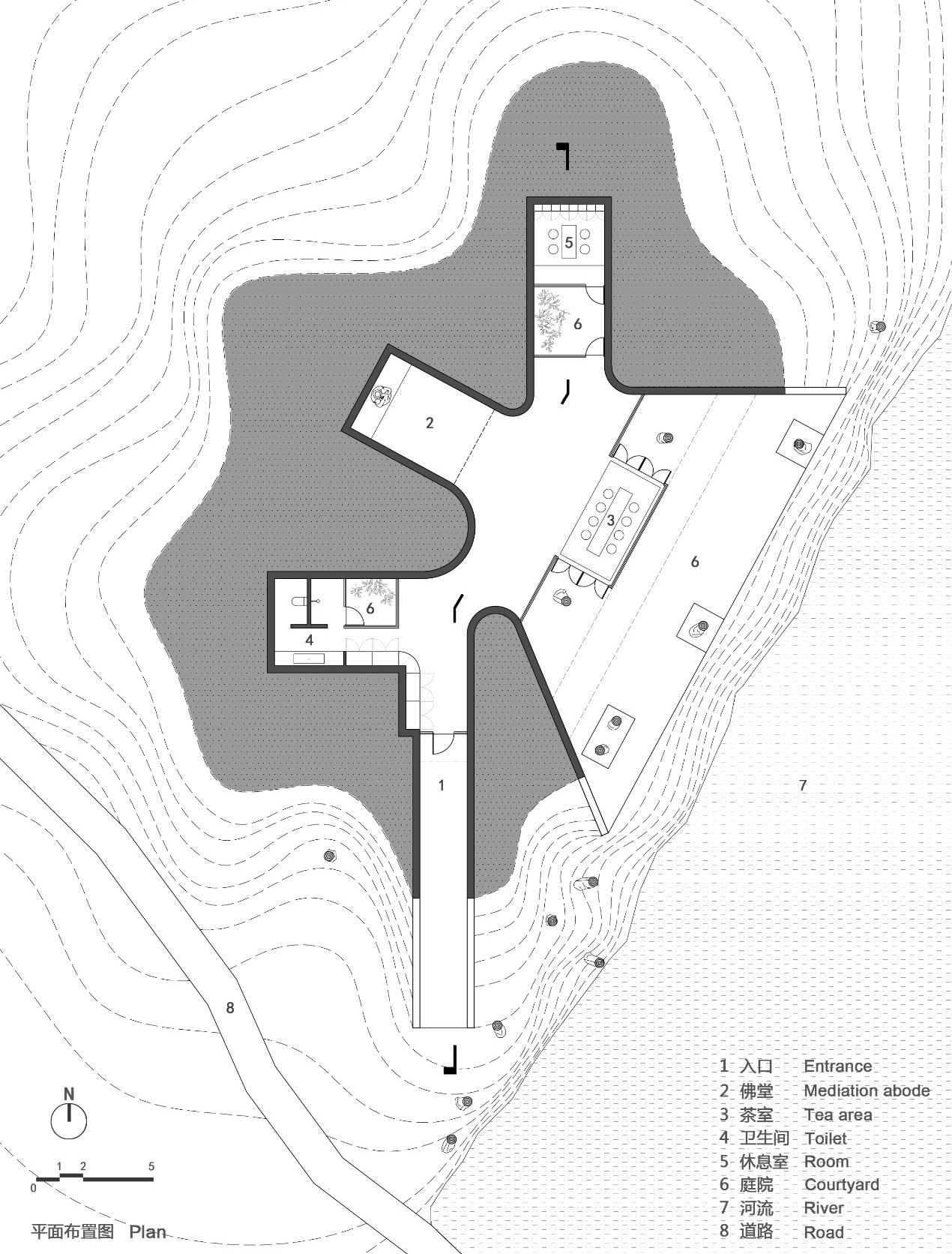 佛系新中式建筑，河北水岸佛堂！