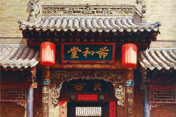 中式建筑，中國傳統(tǒng)老宅院