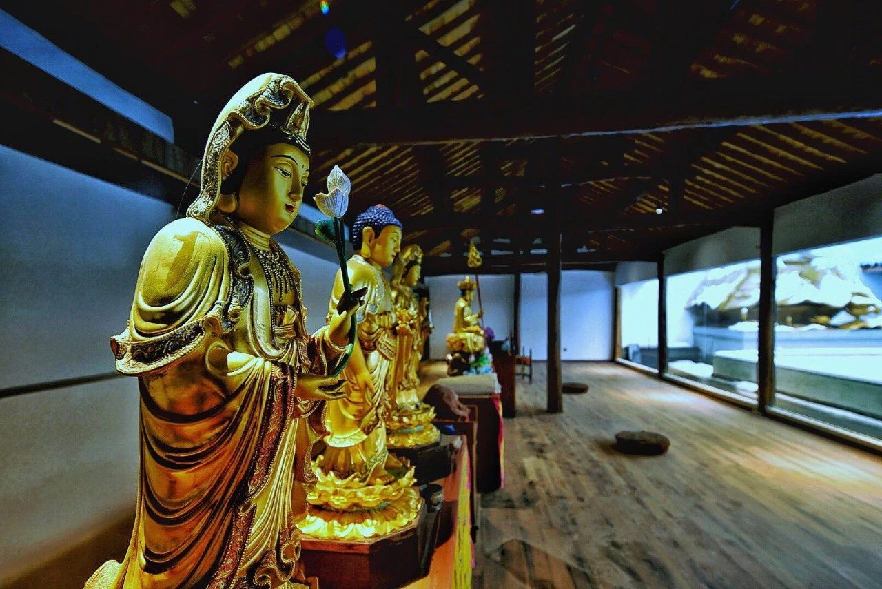 杭州·化城壹處，坐落在化城寺的佛元素里