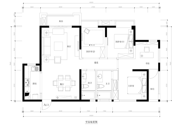 新中式裝修設(shè)計(jì)，會(huì)舍裝修設(shè)計(jì)(三)