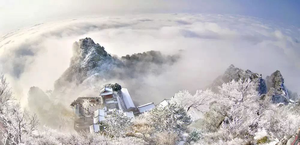 武當(dāng)山雪景攝影：雪后武當(dāng)是仙山