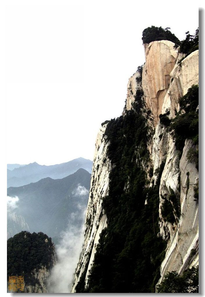 雄偉華山風(fēng)景攝影欣賞