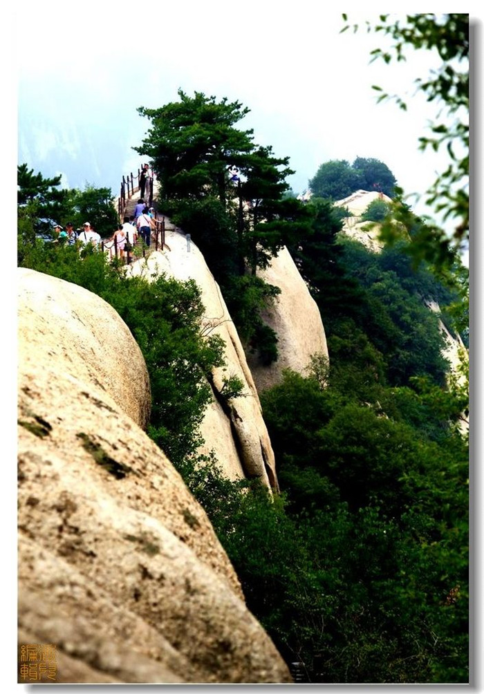 雄偉華山風景攝影欣賞