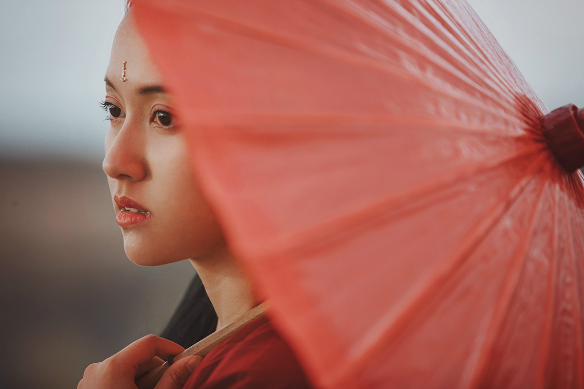 絕美妖嬈的古裝女子攝影