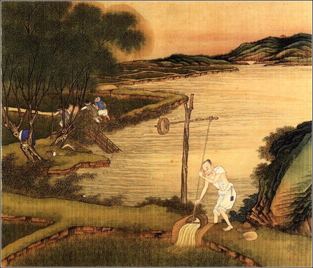 中國(guó)24節(jié)氣古畫圖，超美國(guó)畫插畫欣賞