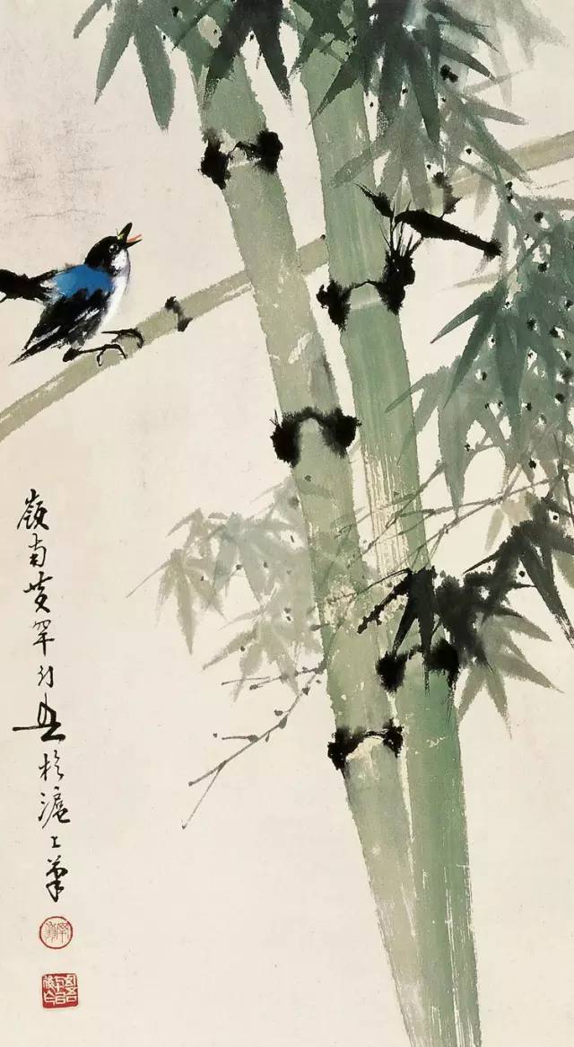 中國國畫藝術(shù)：絕美花鳥國畫圖片