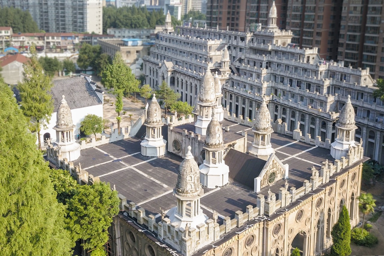 武漢鬧市的尼姑庵，全中國最美寺廟古德寺