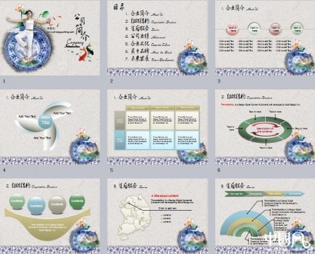 中國風(fēng)古韻通用PPT模板